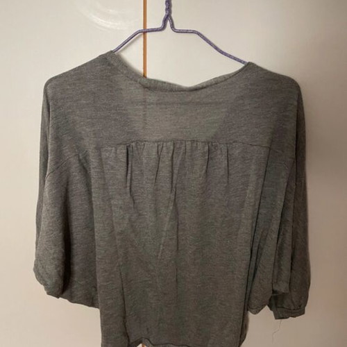 Vintage blouse like new, gray silver, comfortable size XS-L