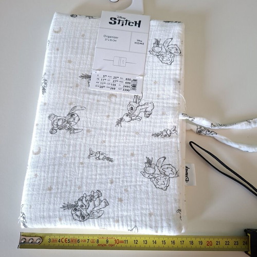 Disney Stitch White Diaper Organizer and Baby Wipe Pouch