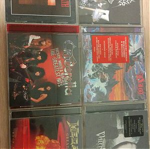 6 cd metal δίσκοι