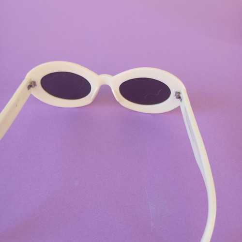 Vintage white sunglasses 60s retro like new