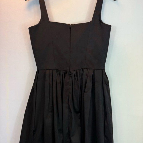 Maje cotton short black dress like new, size 36