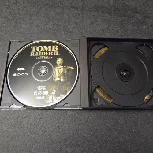 Tomb Raider I and II PC game used, Greek edition