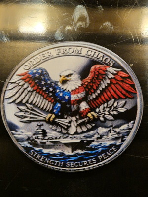USA medal new commemorating 250 years, plastic material