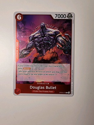 Douglas Bullet One Piece Card Game OP06-010 rare card