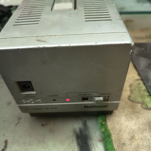 National WV3030N video camera with NVB30 amplifier and NV3000 video used, non-working