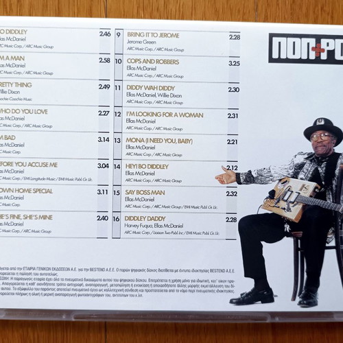 Bo Diddley The Golden Collection CD used, rock