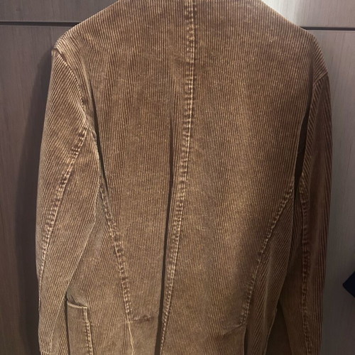 Berto Lucci corduroy jacket like new, brown, size M