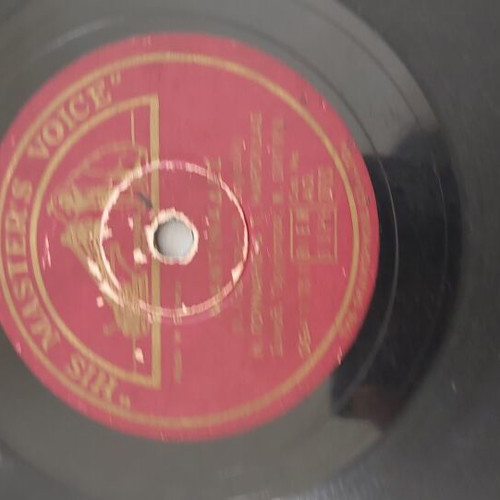 His Master’s Voice 78 RPM Record used, laiko
