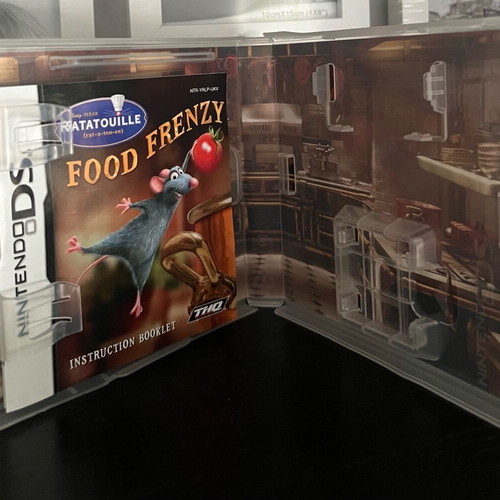 Ratatouille Food Frenzy for DS used, box and manual only