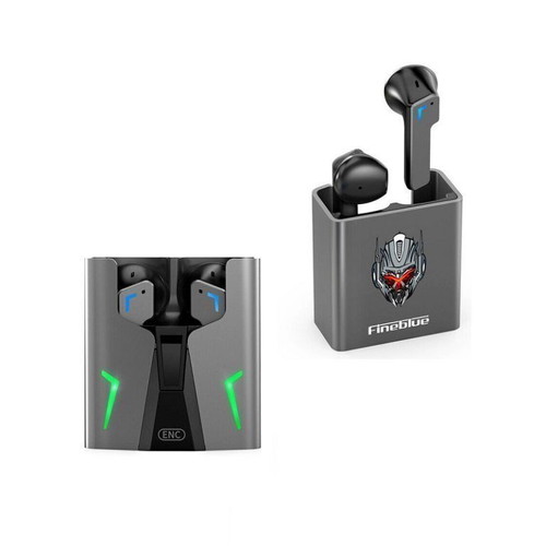 Wireless Gaming Fineblue KINGKONG Earbuds with Charging Case, New