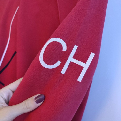 Watch it Limited Edition sweatshirt used, women's size M, red