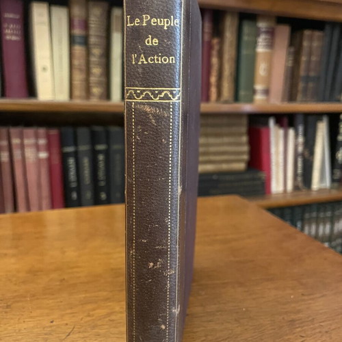 Le Peuple de L’Action by Gustave Rodriguez used, French edition 1917
