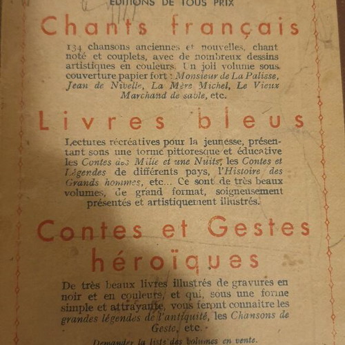 Grammaire French book used 1911