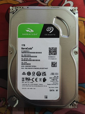 Seagate Barracuda 1TB HDD 7200RPM SATA III