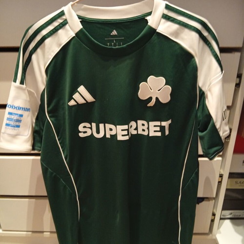 Panathinaikos FC 2025/26 Home Jersey Large Signed Match Worn Palmer-Brown