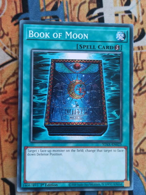 Book Of Moon κάρτα Yu-Gi-Oh! σαν καινούργιο