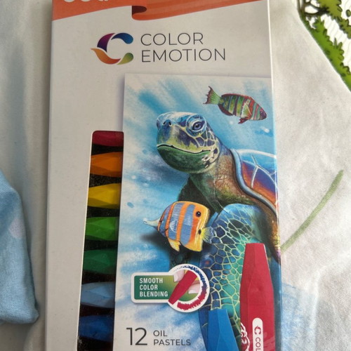 Oil pastels new, 12 colors