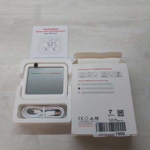 SwitchBot Meter Pro CO2 Monitor 5-in-1 new, full set