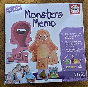 Επιτραπέζιο Παιχνίδι Monsters Memo