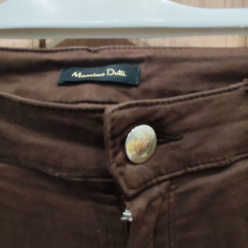 Massimo Dutti Skinny Fit Denim Pants like new, brown, size M