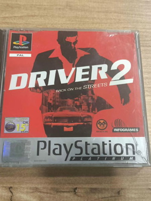 Driver 2 Back On The Streets PlayStation PS1 μεταχειρισμένο αγγλική έκδοση