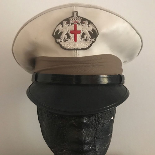 Italian police cap used (Genoa)