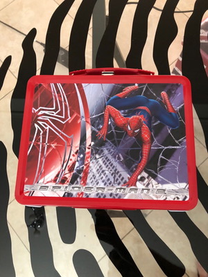 Spider-Man 2 Movie Tin Lunchbox με Μεταλλικό Ποτηράκι Καινούργιο Marvel