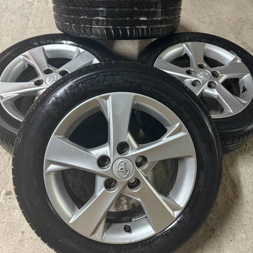 Genuine wheels and tires 5x114.3 used, 205/55-16