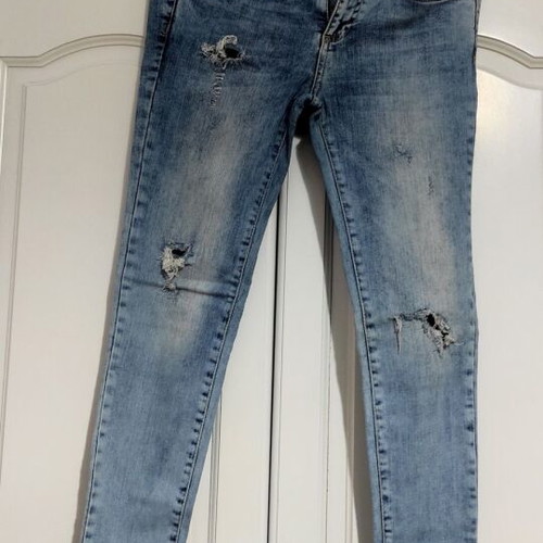 BSB denim pants used, size S, blue