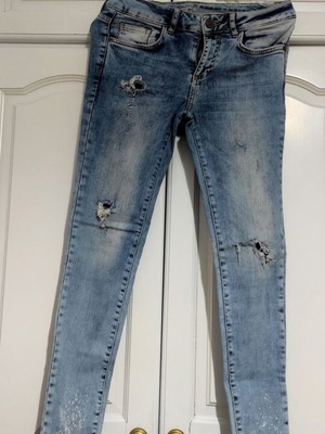 BSB denim pants used, size S, blue