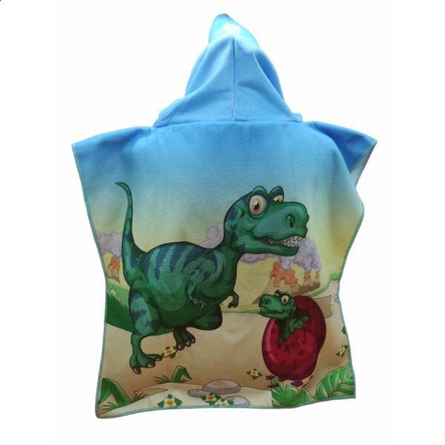 Children's dinosaur bathrobe new