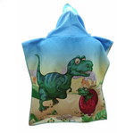 Children's dinosaur bathrobe new