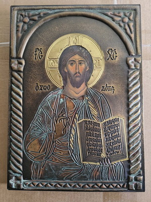 Religious icon like new, dimensions 25x35
