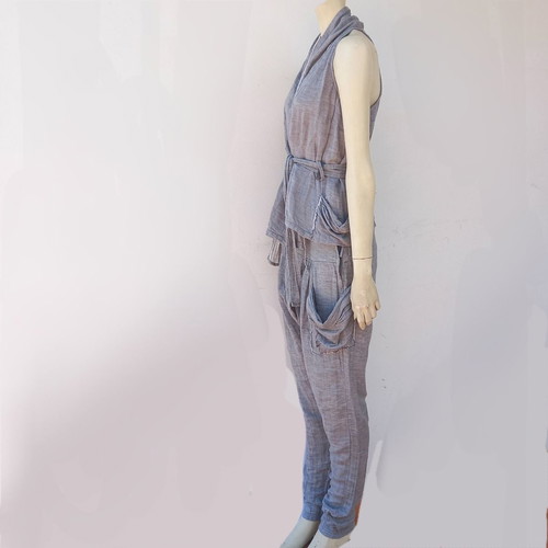 A.L.E. Attrativo set used, 100% cotton vest and pants
