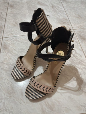 Exe sandals like new, black and beige, size 40