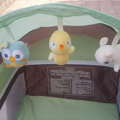 Cam Daily Plus playpen like new with Greco Strom mattress 120x60