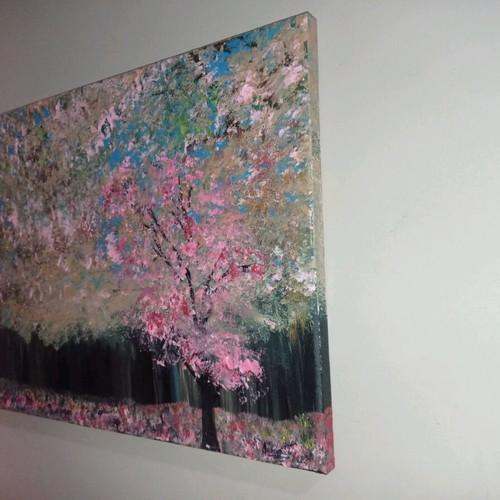 Original signed painting Amygdaliés new