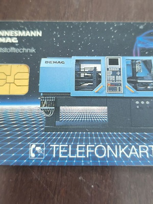 German phone card used