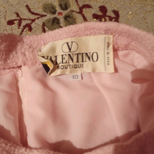 Valentino vintage pink suit used, size S