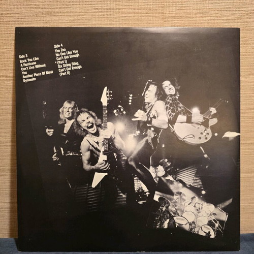 Scorpions World Wide Live double vinyl record used, rock