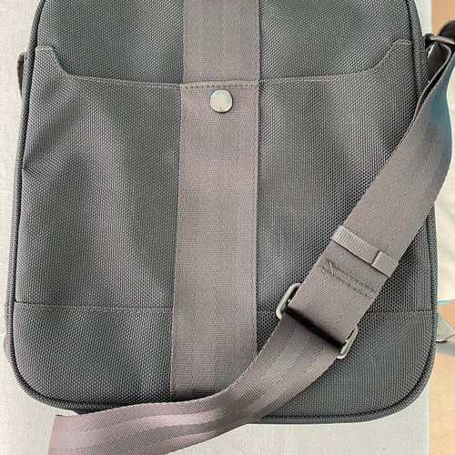Tablet and small laptop bag like new, gray turquoise
