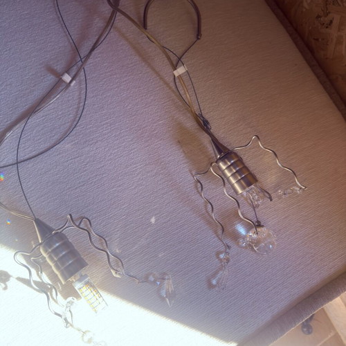 Pendant lights by Ditsios, like new, set of 2