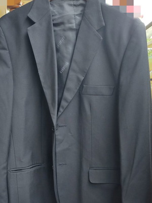 Gabbiano jacket used, black, size XXL