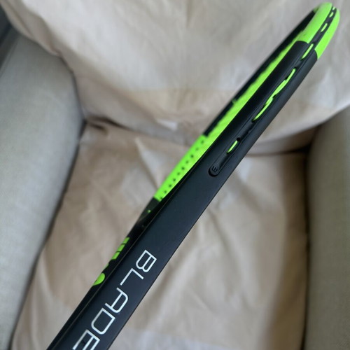 Wilson Blade 100 and Wilson Clash 120 tennis rackets used