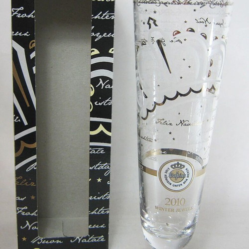 Warsteiner 2010 Christmas Edition Beer Glasses Set of 3 New 0.33L