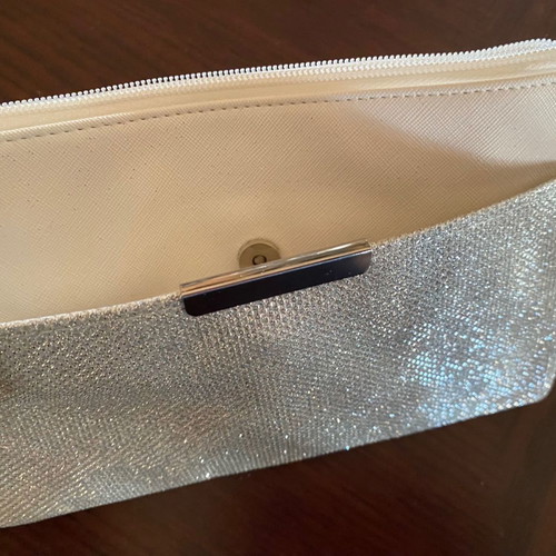 Silver Clutch Bag Dorothy Perkins new