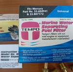 Tempo fuel filter new