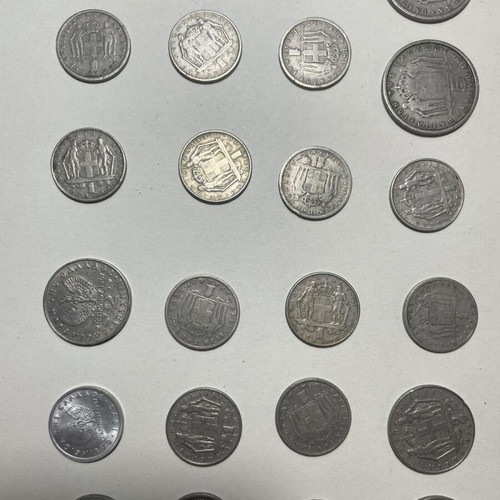 Collectible coins like new, 211 pieces Greek and foreign
