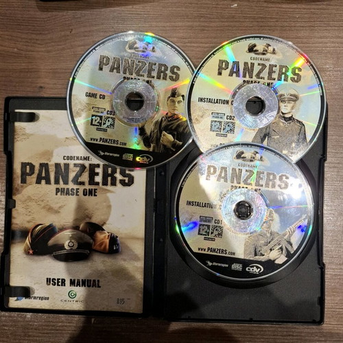 Codename Panzers Phase One PC game used