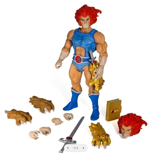 Thundercats Ultimates Lion-O figure new, Super 7
